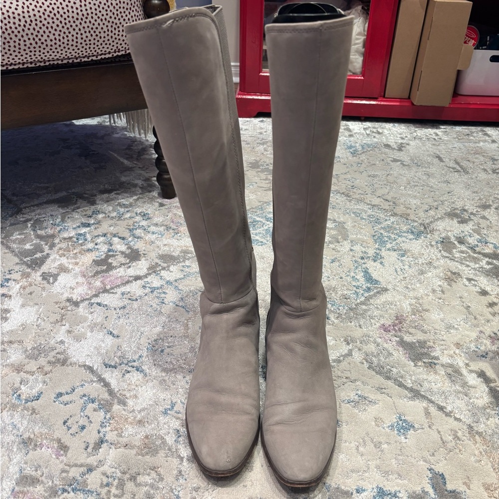 Louise et Cie Taupe Heeled Boots